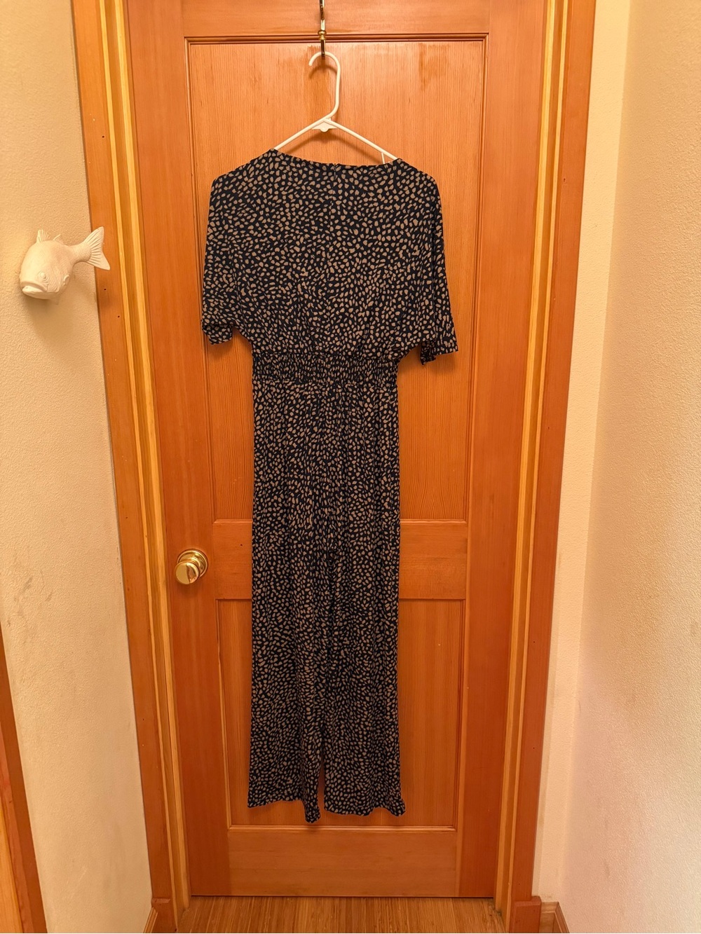 En Focus Studio Black and Cream Printed Maxi Dress - Picture 5 of 8